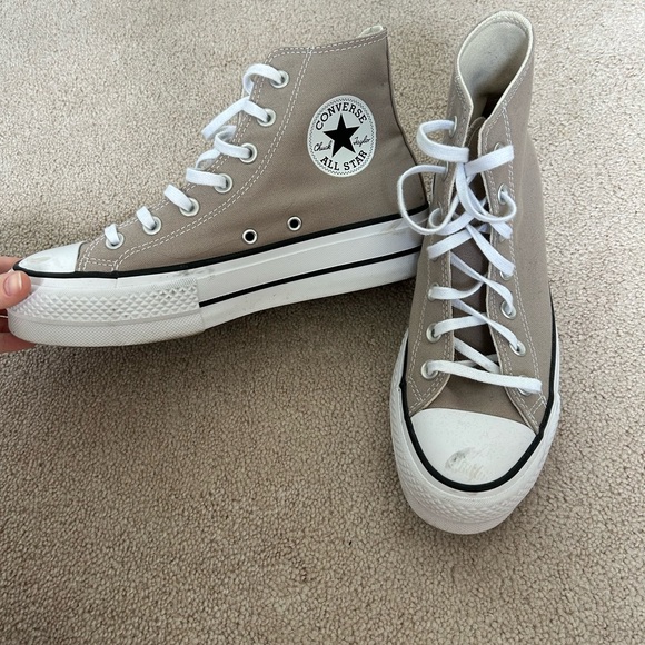 📣📣 BRAND NEW CONVERSE HIGH PLATFORM HIGH TOP CHUCK TAYLOR ALL STAR - Picture 6 of 8